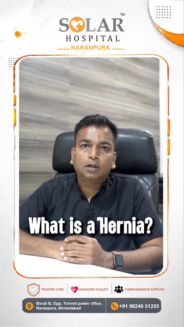 What is a Hernia? — explained by Dr. Bhavin Baria